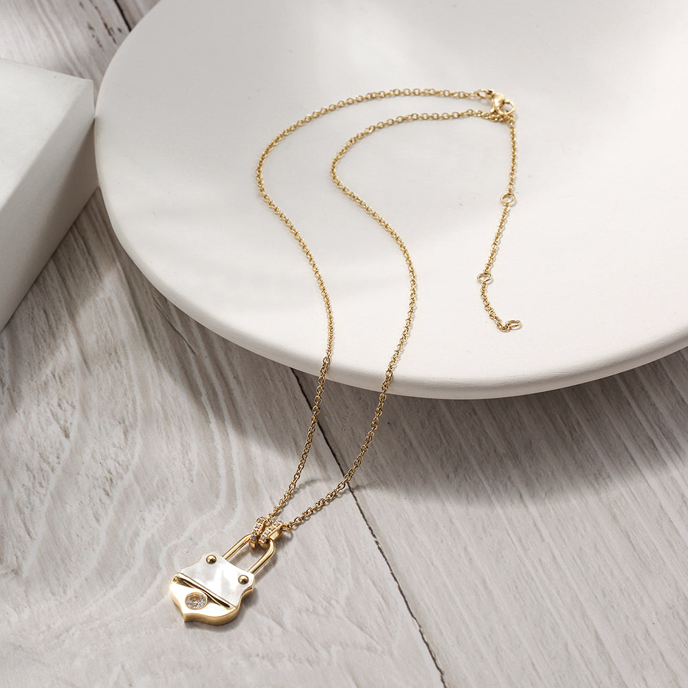 Handbag pendant necklace-NSSN786ST