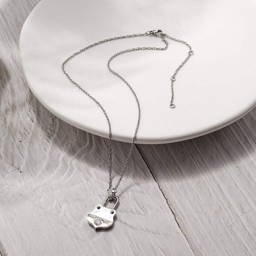 Handbag pendant necklace-NSSN786ST