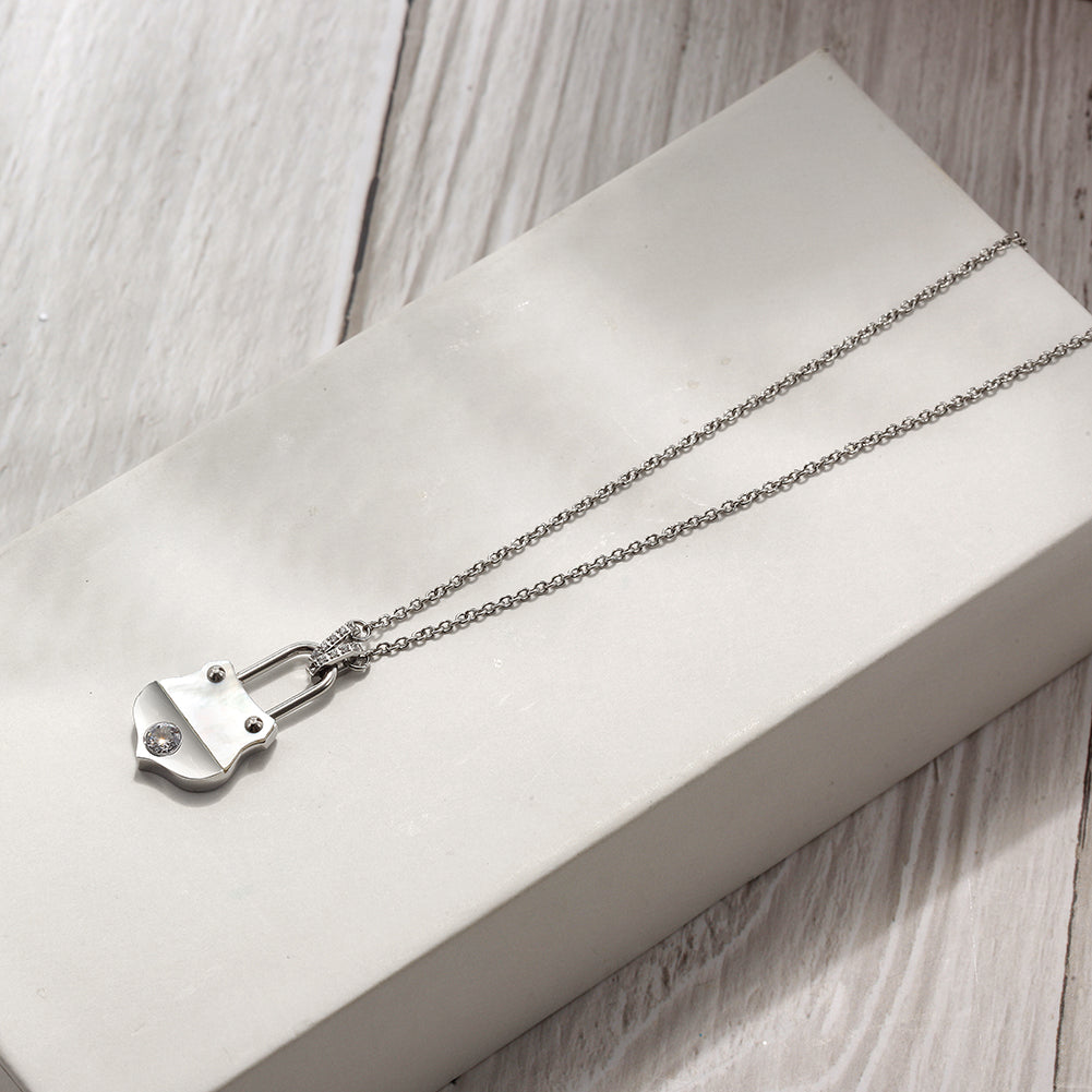 Handbag pendant necklace-NSSN786ST