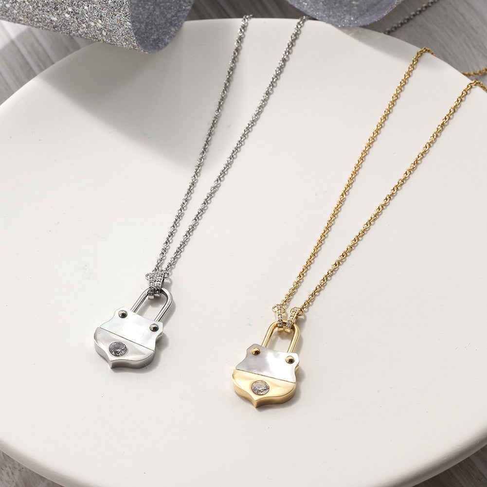 Handbag pendant necklace-NSSN786ST