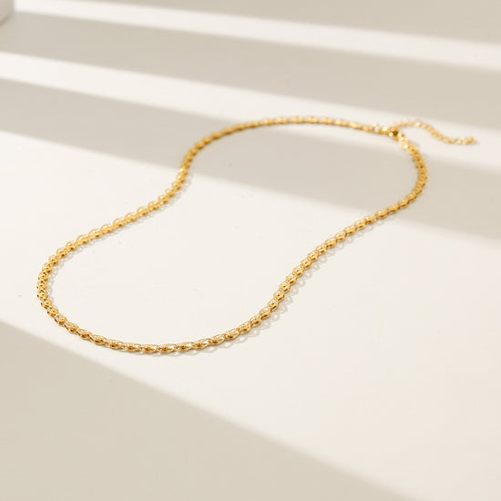 Gold Evil Eye Necklace - NSSN885STGC-16.5