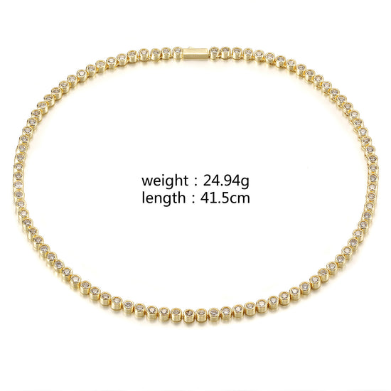 Gypsophila Necklace - NSSN903STGC-16.3