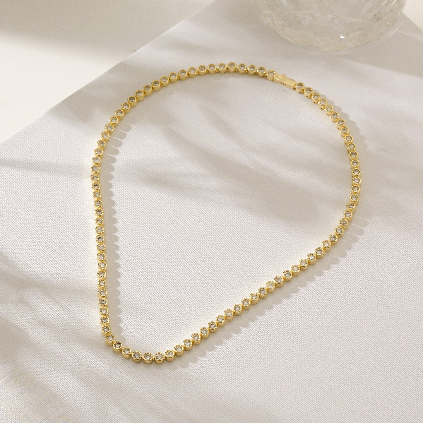 Gypsophila Necklace - NSSN903STGC-16.3