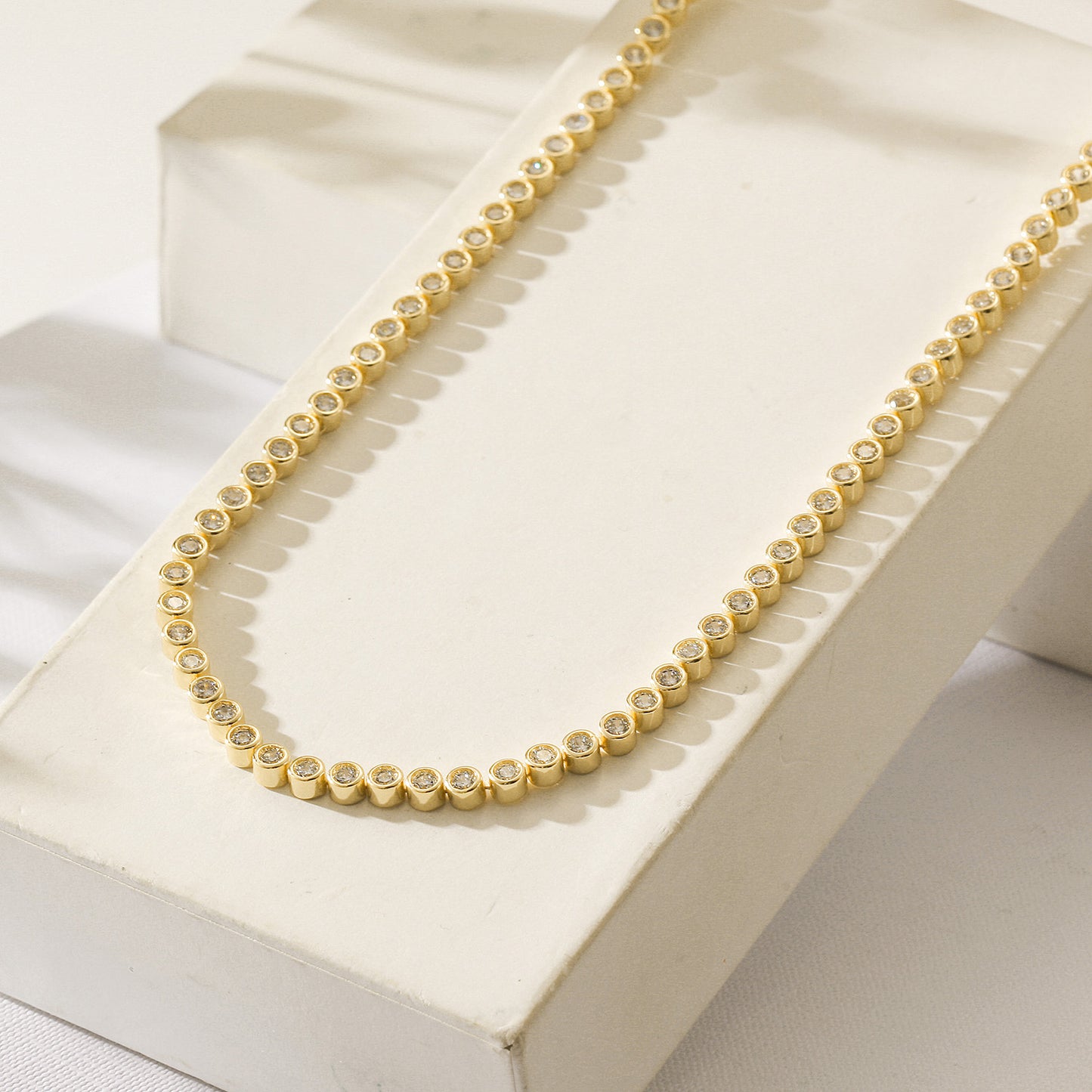 Gypsophila Necklace - NSSN903STGC-16.3