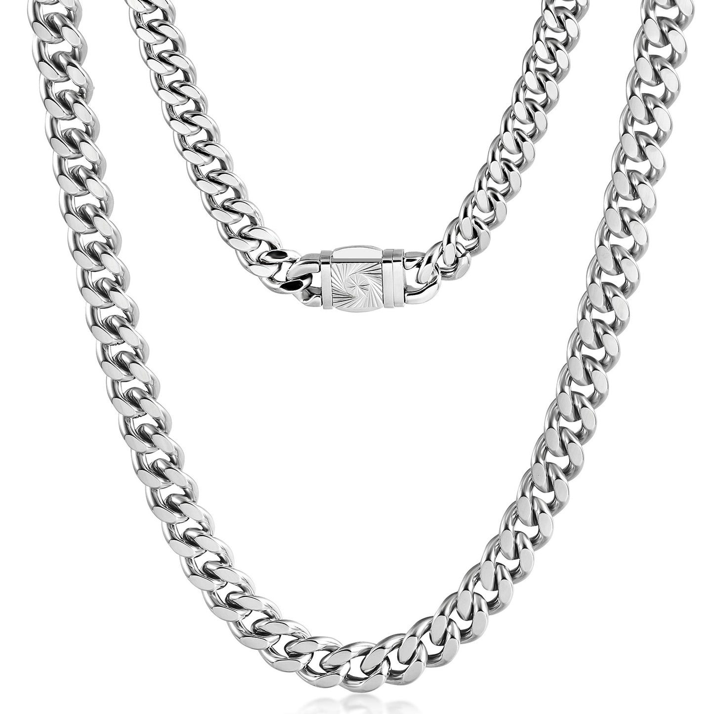Men's Cuba Necklace - NSSN906STWG-20
