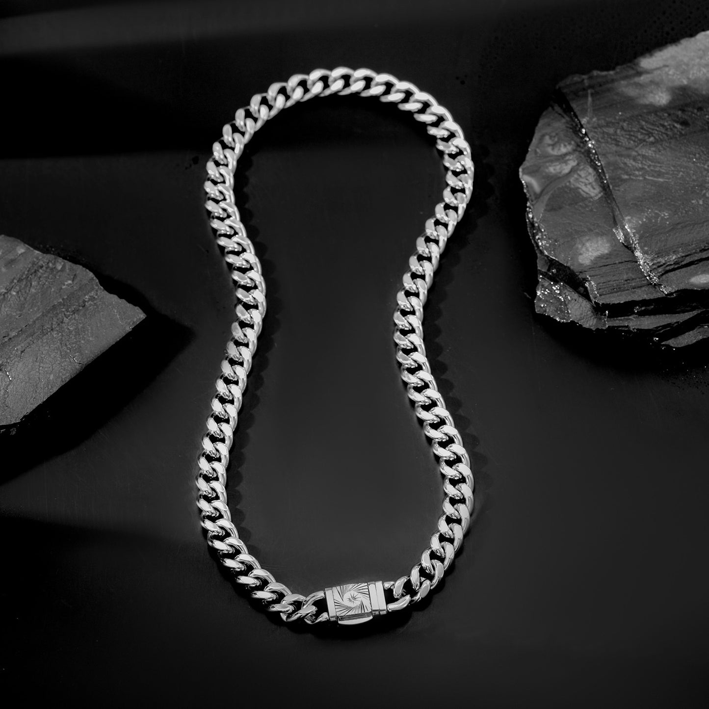 Men's Cuba Necklace - NSSN906STWG-20