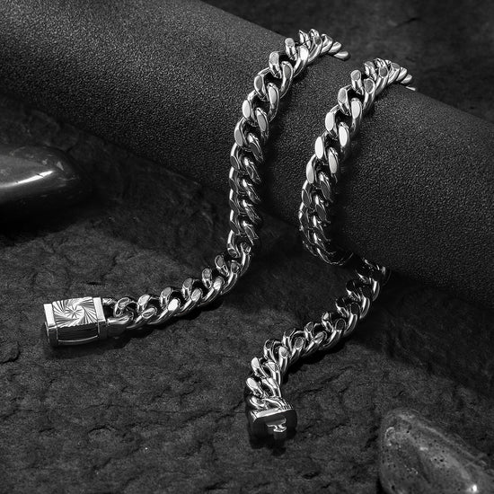 Men's Cuba Necklace - NSSN906STWG-20