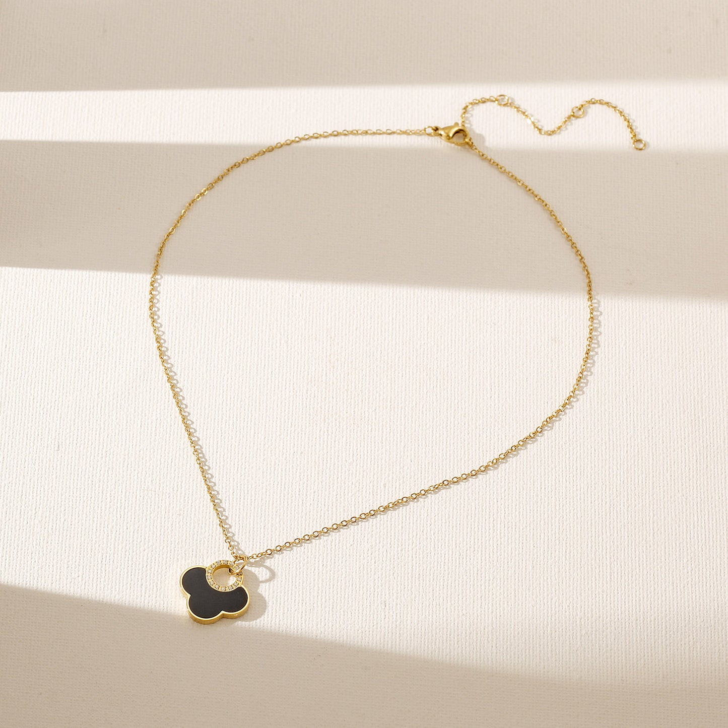 Flowers Pendant Necklace - NSSN924STGCBK
