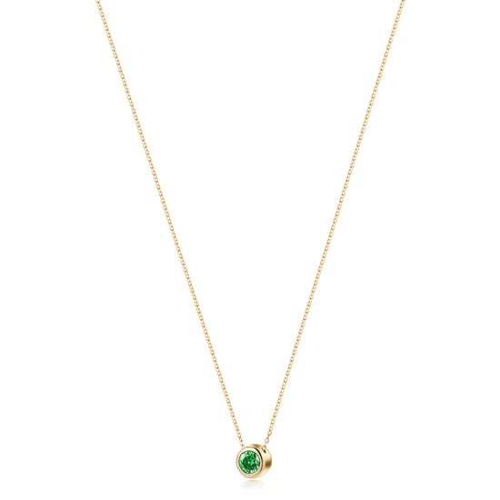 Emerald Pendant Necklace - NSSN939STGCGNZD