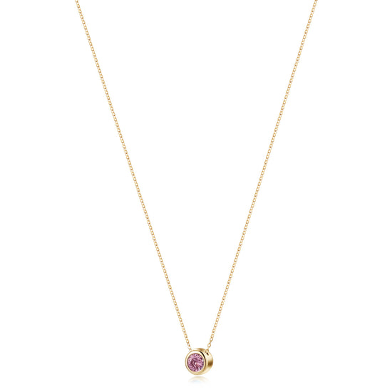 Amethyst Pendant Necklace - NSSN939STGCPIZD-1