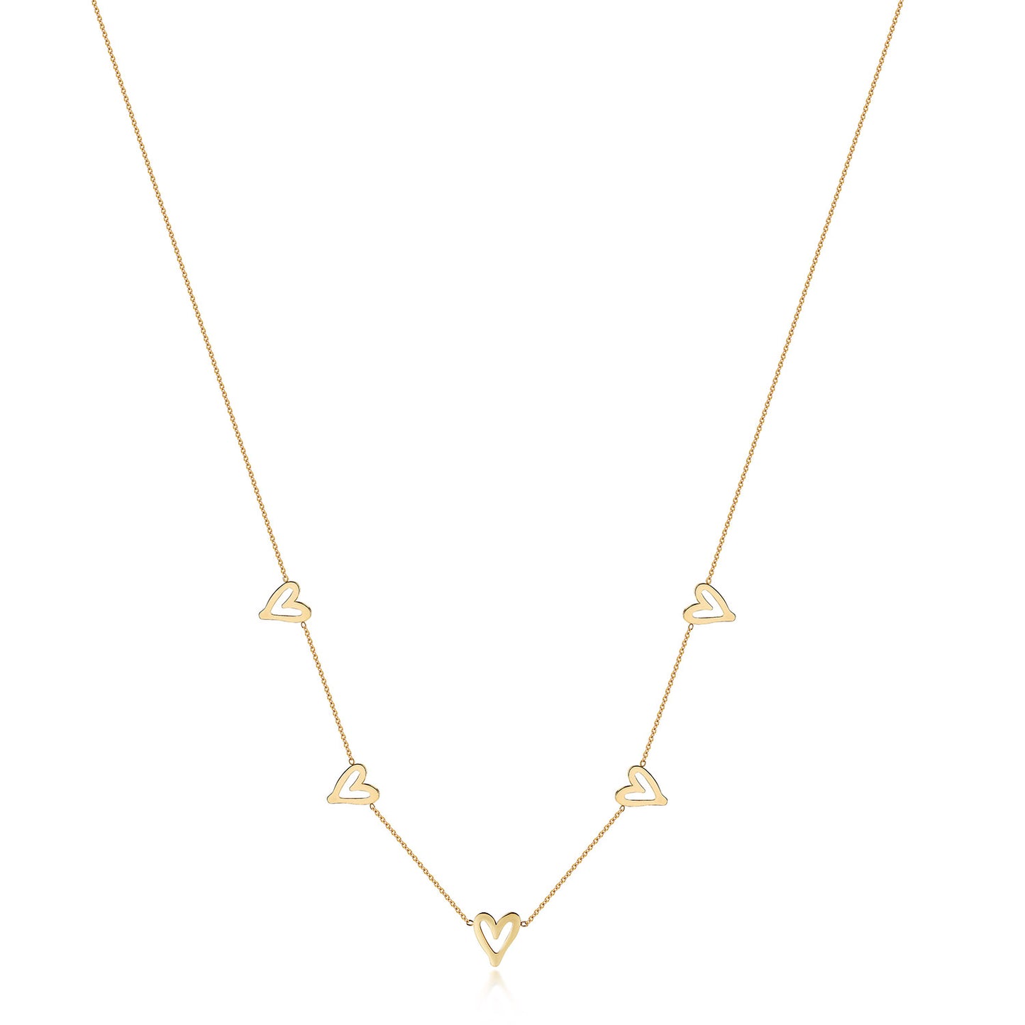 Heart Necklace-NSSN963STGC