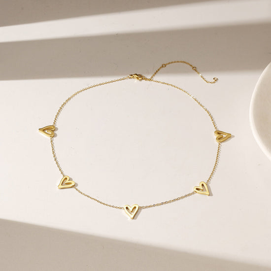 Heart Necklace-NSSN963STGC