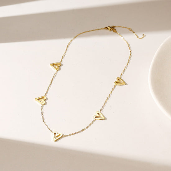 Heart Necklace-NSSN963STGC