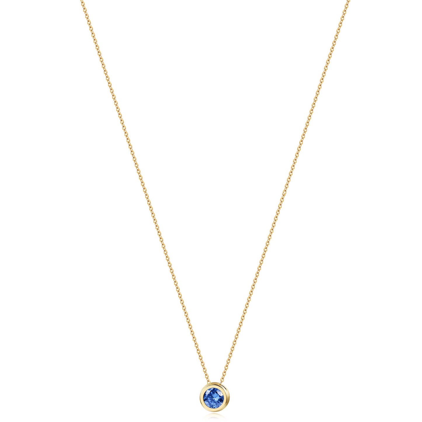 Emerald Pendant Necklace-NSSN964STGCBLZD