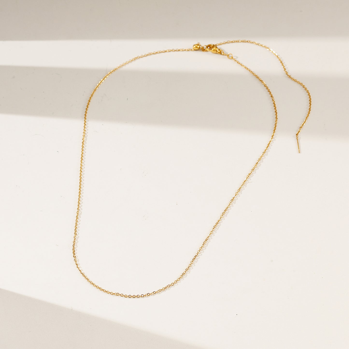 Charm Gold Chain Necklace - NSSN971STGC
