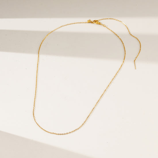Charm Gold Chain Necklace - NSSN971STGC