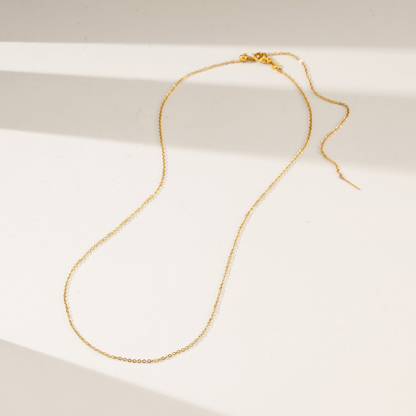 Charm Gold Chain Necklace - NSSN971STGC