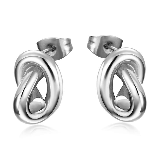 Twisted Love Earrings-SCE122ST