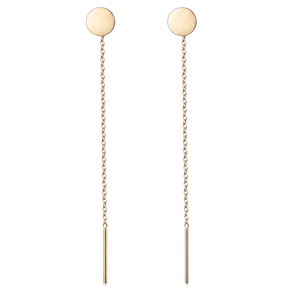 Exaggerated chain earrings-SCE316ST