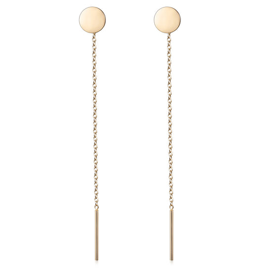 Exaggerated chain earrings-SCE316ST