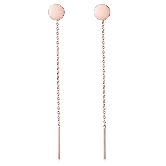 Exaggerated chain earrings-SCE316ST