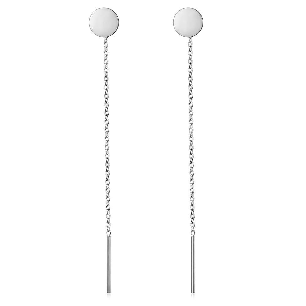 Exaggerated chain earrings-SCE316ST