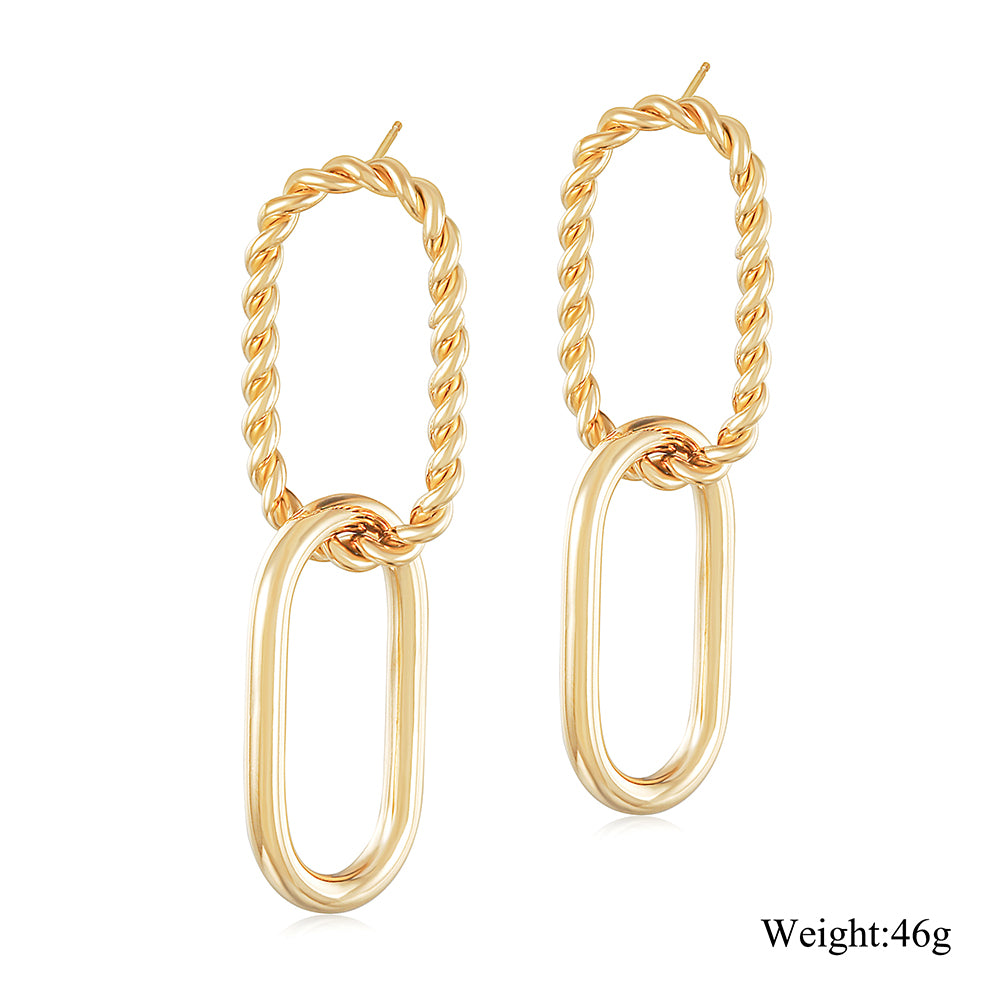 Fried Dough Twists earrings-SCE328STGC