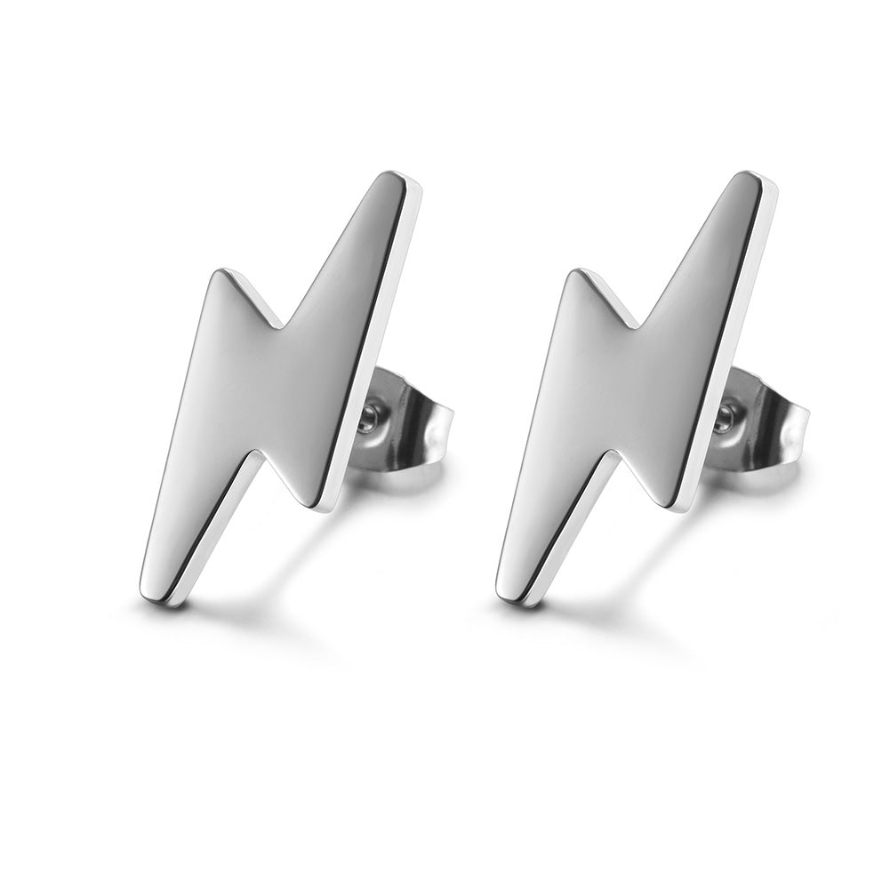 Lightning smooth earrings-SCE363ST