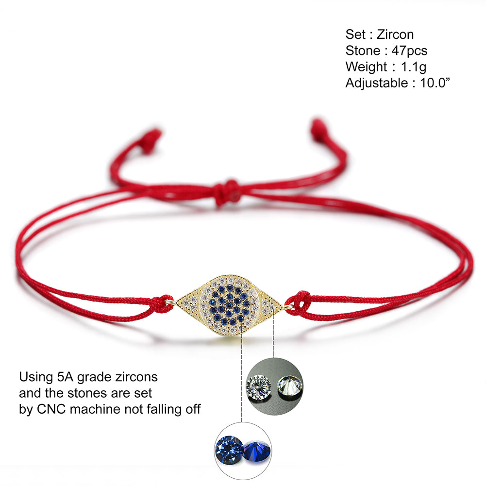 Rope circular full diamond bracelet-SSB081