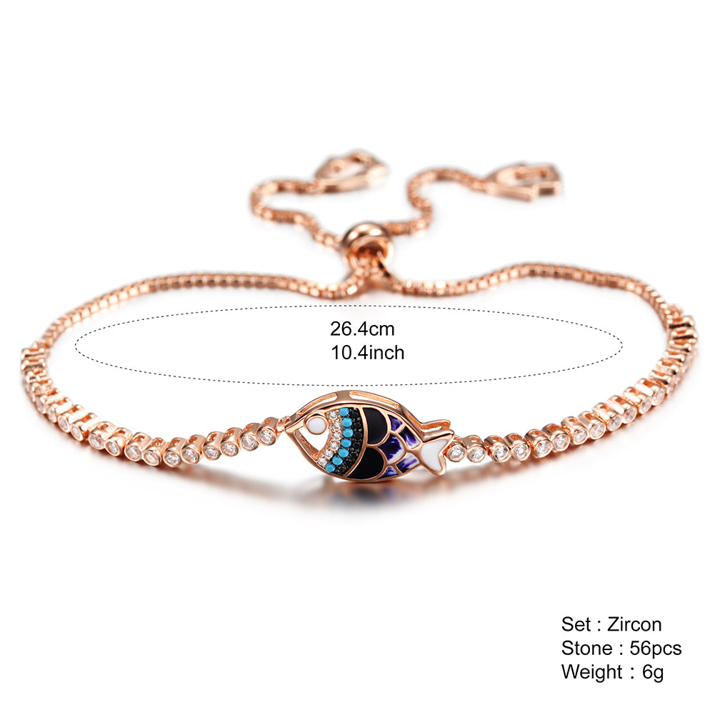 Chain goldfish bracelet-SSB090