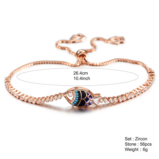 Chain goldfish bracelet-SSB090