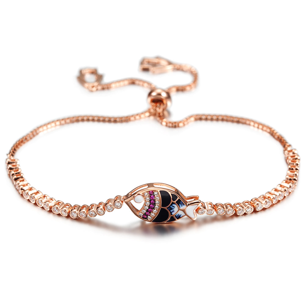 Chain goldfish bracelet-SSB090