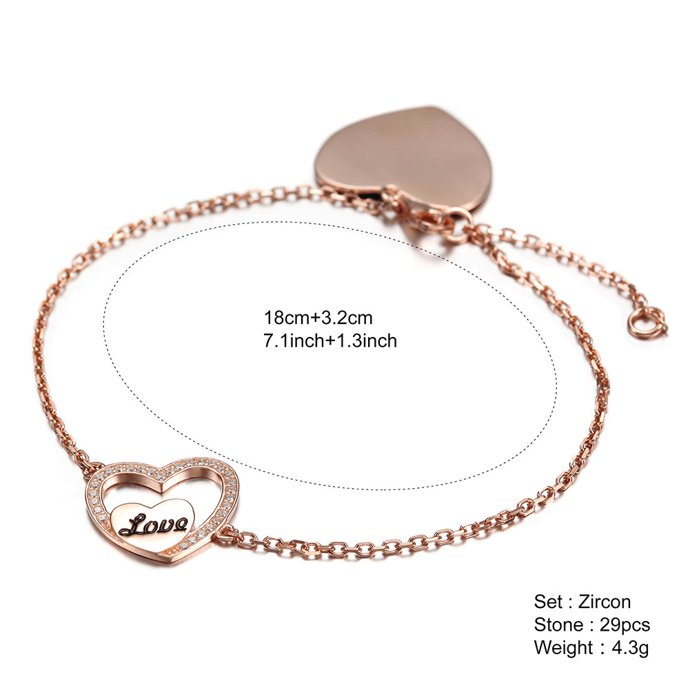 Chain Love Bracelet-SSB091