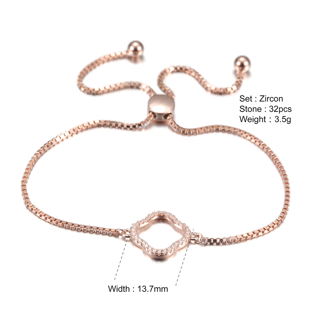 Chain full diamond bracelet-SSB092