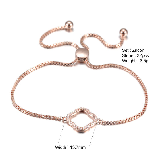 Chain full diamond bracelet-SSB092