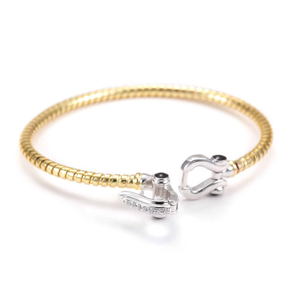 Chain Spiral Bracelet-SSH068GC