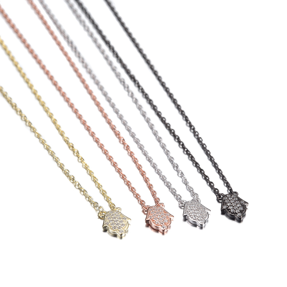 Sterling Silver Pendant Necklace - SSN155