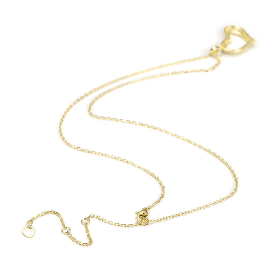 Heart Shape Pendant Necklace - SSN162