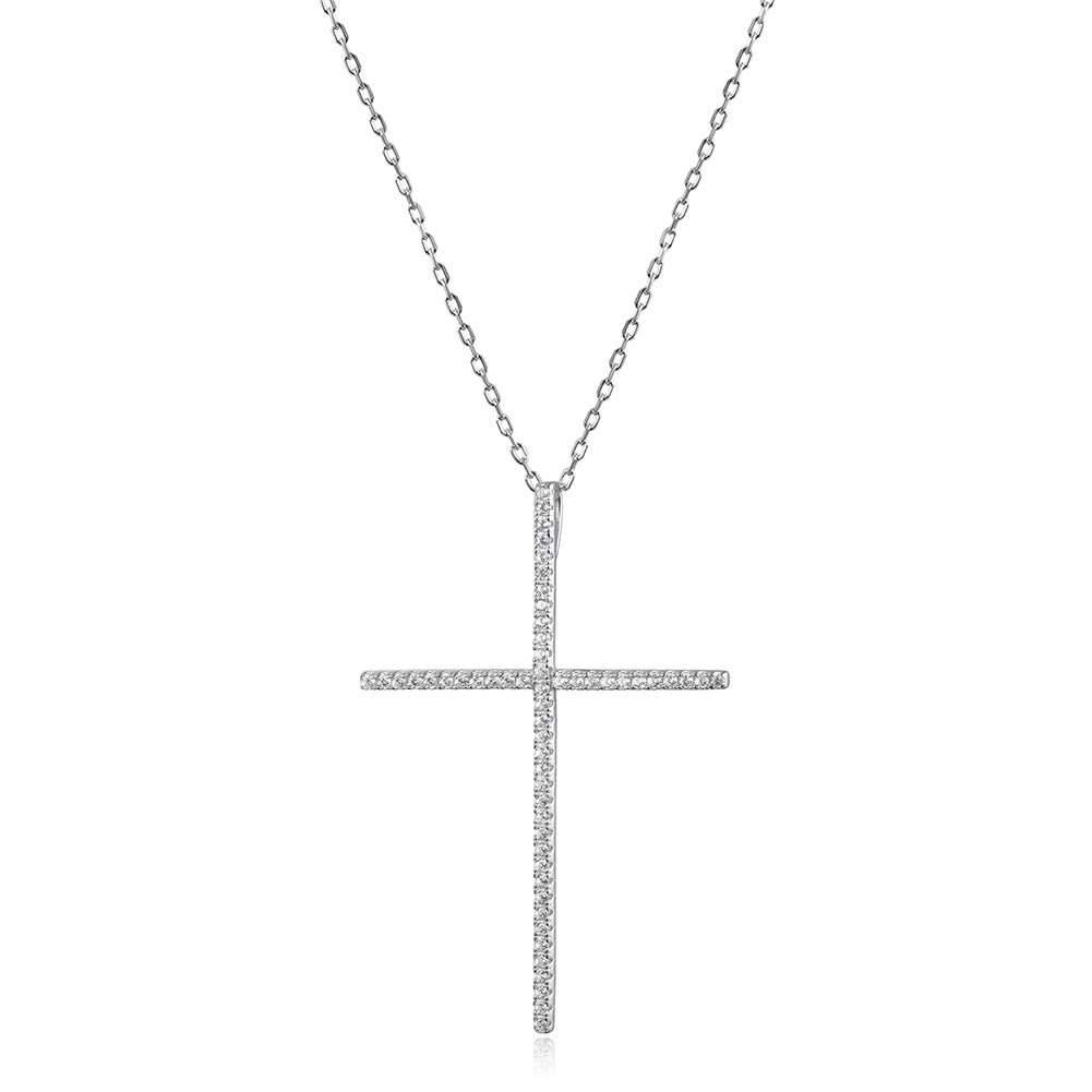 Big Cross Necklace - SSN170