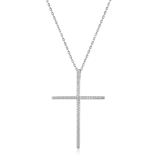 Big Cross Necklace - SSN170