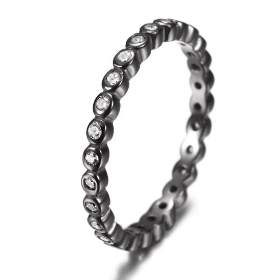 Full Diamond Creative Circular Ring-SSR069