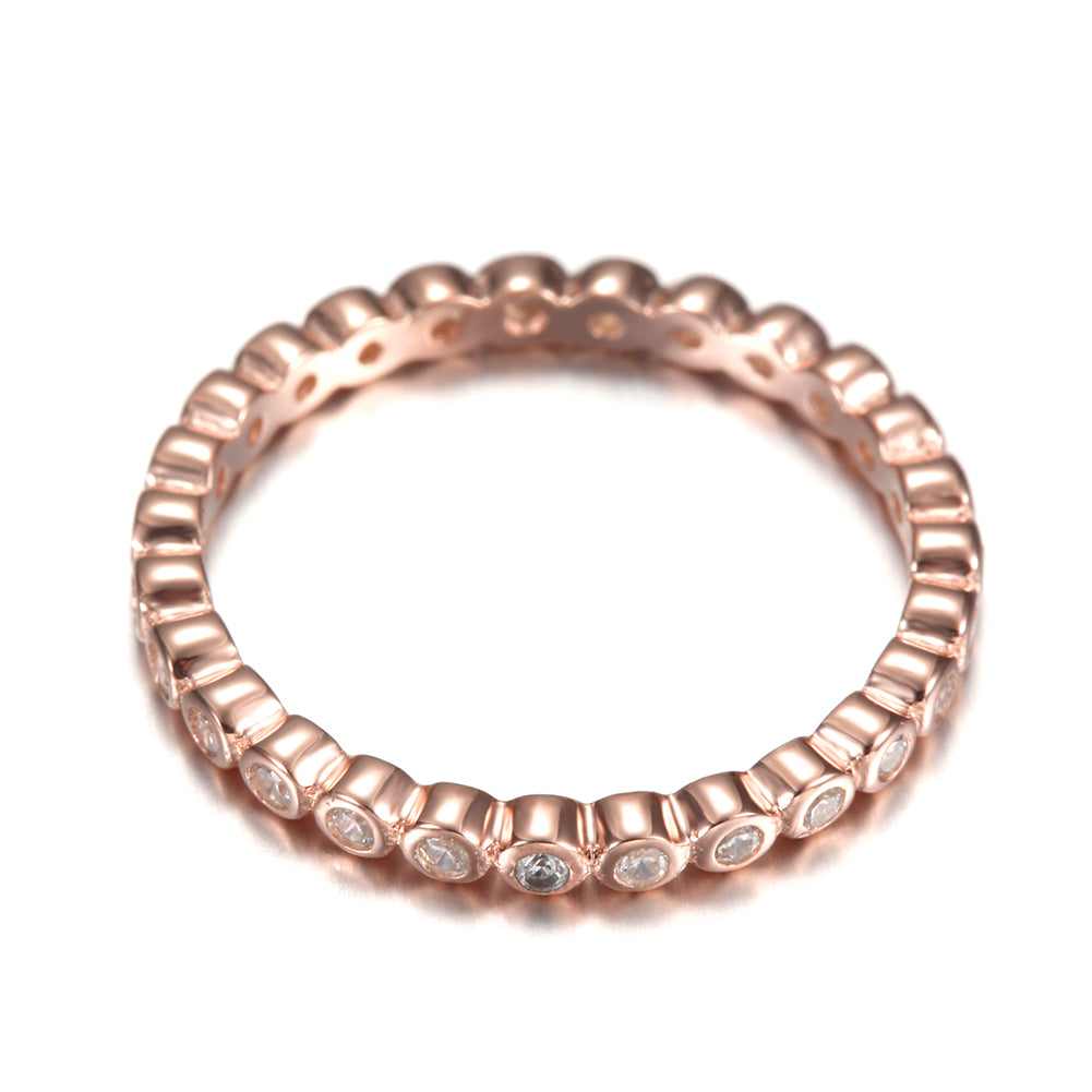 Full Diamond Creative Circular Ring-SSR069