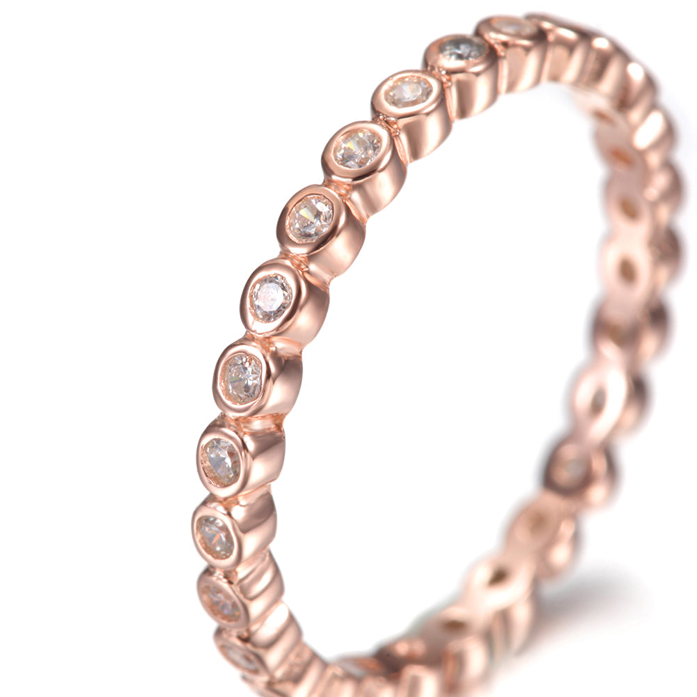 Full Diamond Creative Circular Ring-SSR069