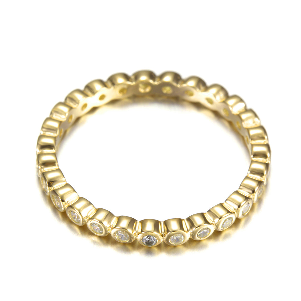 Full Diamond Creative Circular Ring-SSR069