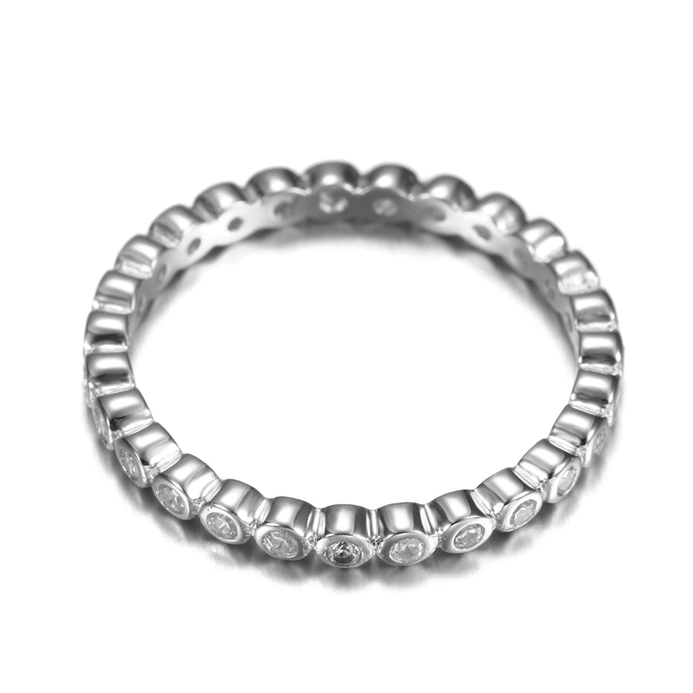 Full Diamond Creative Circular Ring-SSR069
