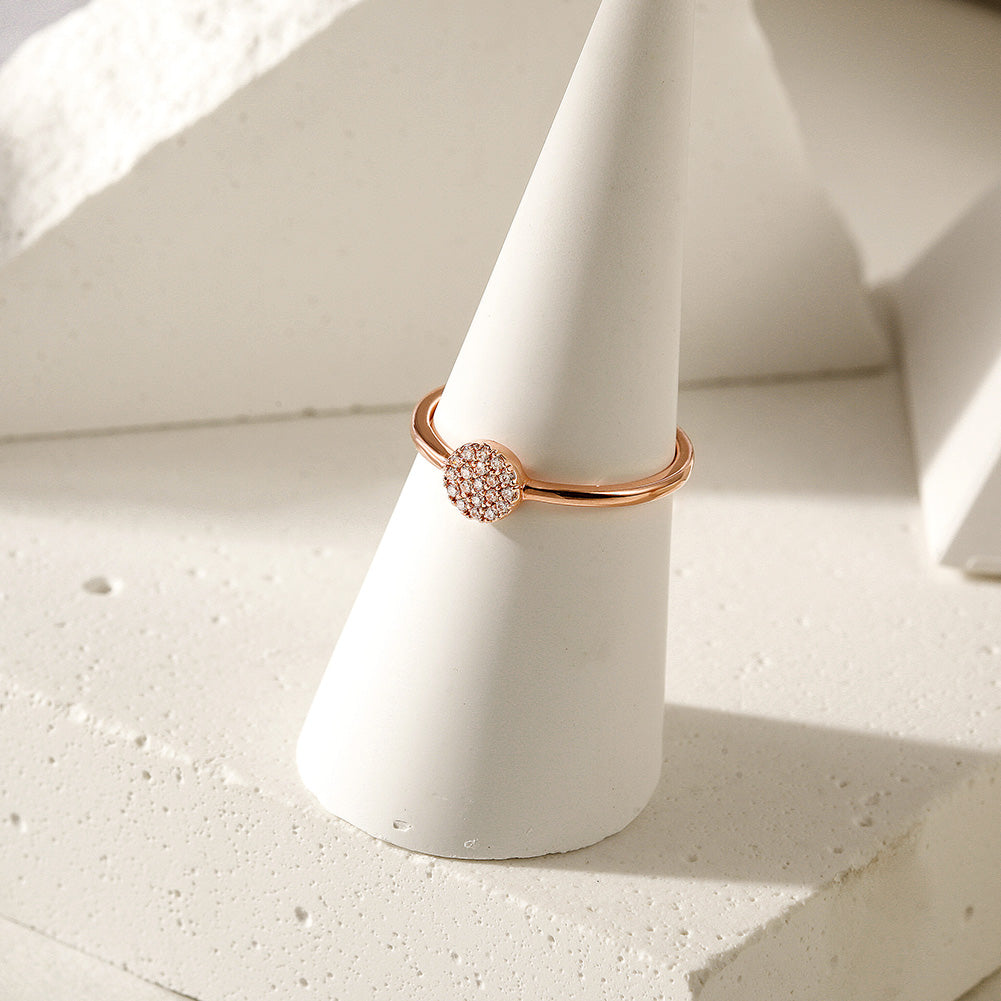 Rose Gold Creative Ring-SSR076RGZD