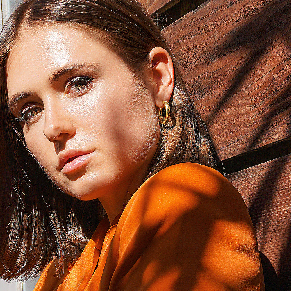 Open Hoop Earrings