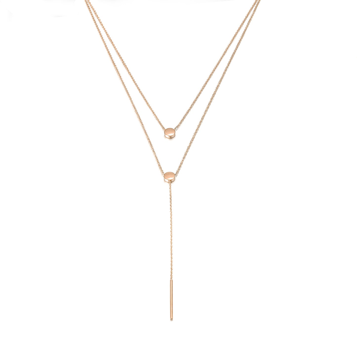 Layered Lariat Necklace