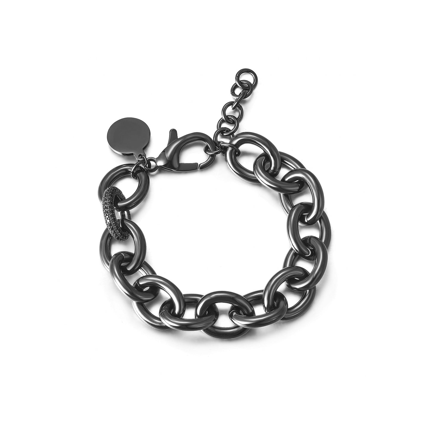 Engravable Vintage Link Bracelet