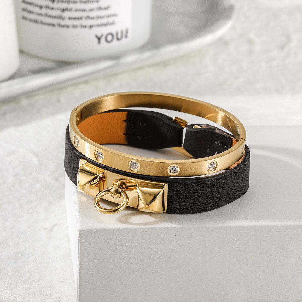 Leather Strap Bracelet